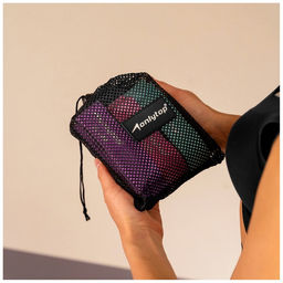 Набор из 3 петель для фитнеса ONLYTOP: нагрузка 18, 27, 36 кг, 204×4 см