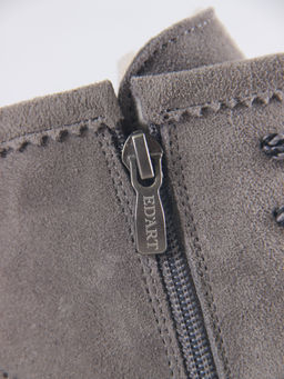 Ботинки 319.22511gr.Серый замок замша/Мех