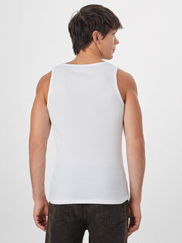 Майка бельевая мужская белая