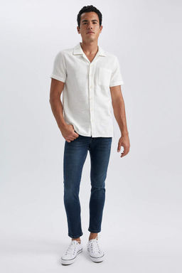 Джинсовые брюки скинни Carlo очень узкого кроя с нормальной талией и очень узкими штанинами - Defacto фото 2