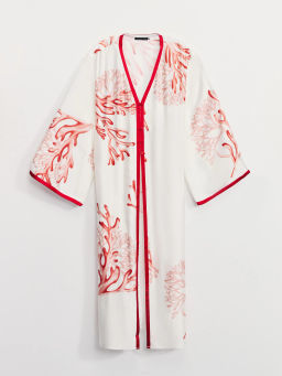 Туника из вискозы с принтом / Zarina  фото 8