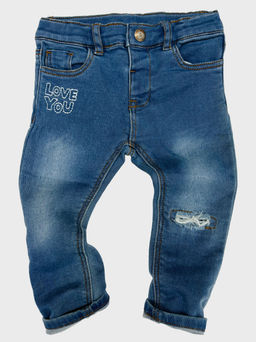 Брюки джинсовые 33-2014 голубой