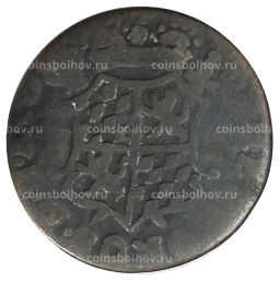 Монета 1 лиард 1745 года Льеж