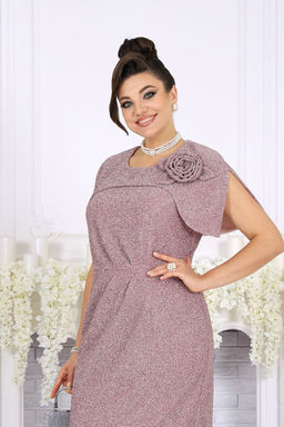 Платье Ninele 7524 пудра  фото 7