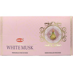 Масала 15 гр. Благовония White Musk БЕЛЫЙ МУСК блок 12 шт.