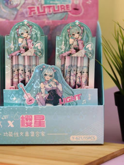 Набор маркеров-текстовыделителей 6 шт. "Star girl"