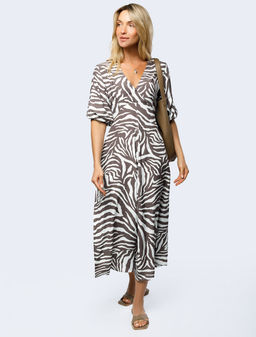 VILATTE / Платье из вискозы с лиоцеллом