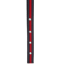 Цена за 3 шт. Ошейник для собак 2,5*54см "Дружок-Алый красный" Ultramarine