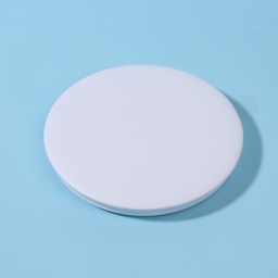 Зеркало складное, d=7.5 см, цвет белый