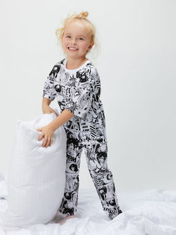 ACOOLA / Пижама детская для девочек Olean набивка  фото 7