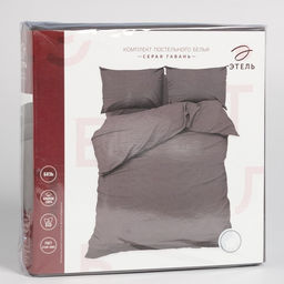 Постельное бельё Этель 1,5 сп Серая гавань 143х215, 150х214, 50х70 см-2 шт,100% хлопок, бязь 125г/м2  фото 10
