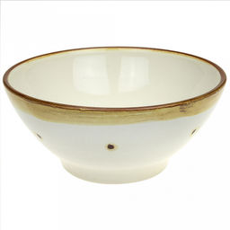 Салатник керамический "Ритм" 1,3л, д20,5см, h9см, "Карамель" (Россия)