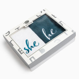 Набор полотенец She & He 35х50 см-2 шт, 100% хлопок, 350 г/м2 - Этель фото 7