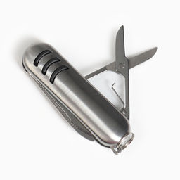 Набор подарочный 3 в 1, ручка, нож швейцарский, брелок-патроны