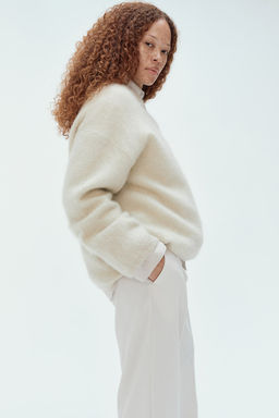 MAMA Pantalon sastre amplio - H&m фото 3