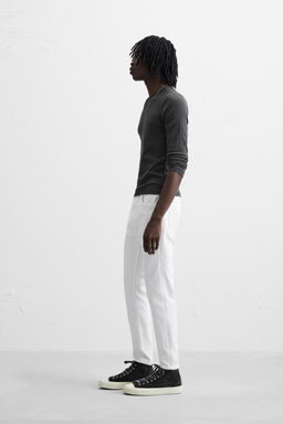 CROPPED SKINNY FIT JEANS - Zara фото 4