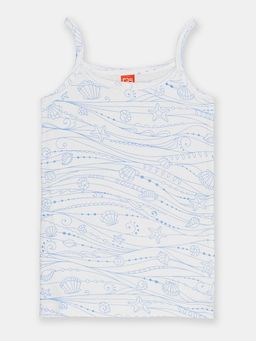 CRB wear/CSJG 20085-43 Майка для девочки,голубой/Ex.Cherubino