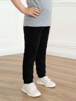 Брюки детские флисовые черные