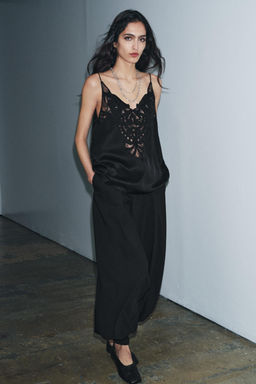 ZW COLLECTION LACE TOP - Zara фото 3