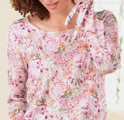 Пуловер, экрю-розовый - Linea tesini фото 5