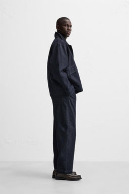 BOXY FIT DENIM JACKET - Zara фото 4