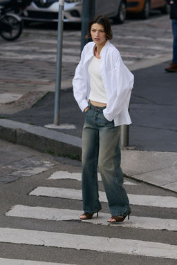 JEANS Z1975 STRAIGHT LOOSE FIT TIRO MEDIO / ?ndigo