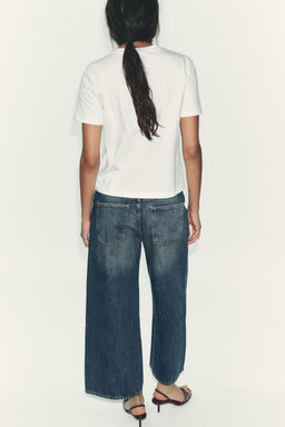 FRONT FLOWER T-SHIRT - Zara фото 4