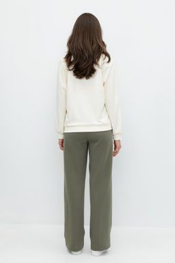 ЕВТ 4113/оливковый серый брюки жен