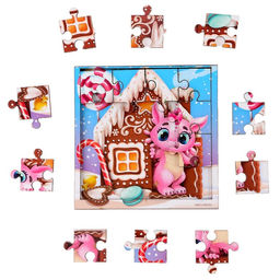 Пазл Пряничный домик - Лесная мастерская фото 10