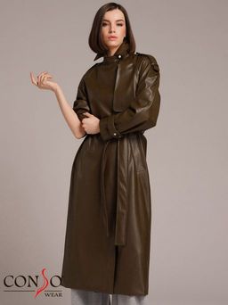 Conso/SL 210101 - khaki Тренч