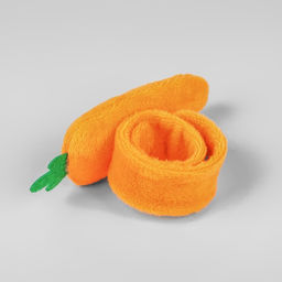 Игольница на браслете «Морковка», 23×4.5 см, оранжевая