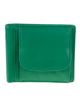 Женский кошелёк из искусственной кожи, цвет зеленый