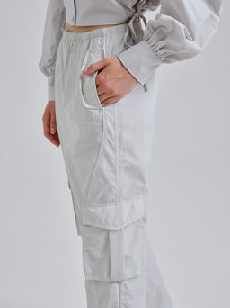 Брюки текстильные Светло-серый - Anta фото 4