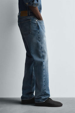 RELAXED FIT LIMITED EDITION JEANS - Zara фото 5