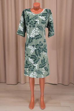 Туника велюровая (01019, зеленый)