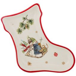 БЛЮДО ЗИМНЯЯ ЗАБАВА 21*15,5*3 СМ.