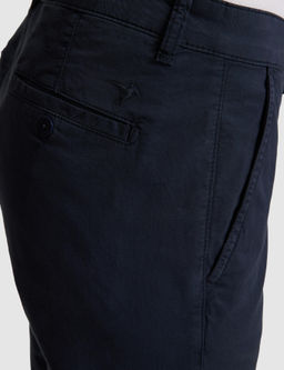 Lacivert Slim Fit Pamuk Kar___ml_ Kanvas Pantolon