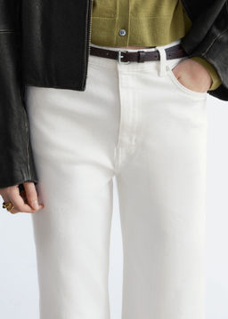 Vaqueros recortados de perneras anchas - H&m фото 10