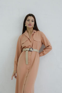 Martichelli Платье-рубашка с английским воротником  фото 6