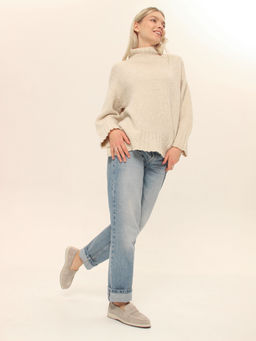 Лоферы 177.1607be.Каменный замша