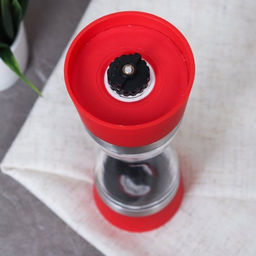 Мельница для специй и соли 20 см / QR-9 /уп 50/красная механическая - Галеонтрейд фото 3