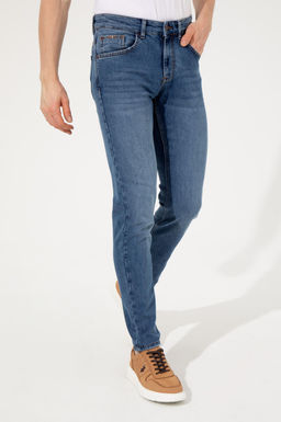 Erkek Mavi Jean Pantolon