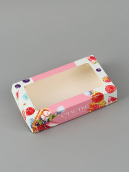 Цена за 5 шт. Коробка складная «Счастье в моменте», 20 × 12 × 4 см