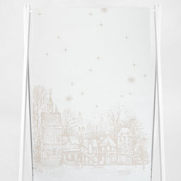 Полотенце 5с22.312ж1 Городской пейзаж(ДТЭ лён) 50х180 см