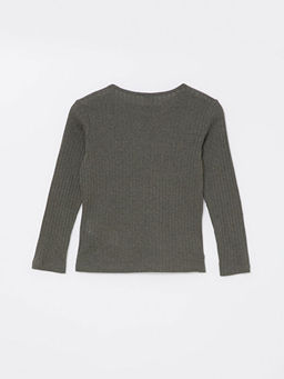 Bisiklet Yaka K?z ?ocuk Ti??rt - Waikiki фото 3