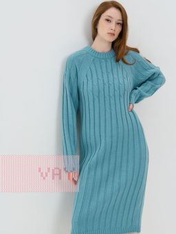 Платье женское 5232-2512. 4300851 грозовое небо