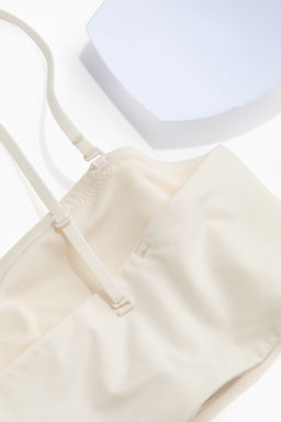Sujetador bandeau de microfibra con relleno - H&m фото 5