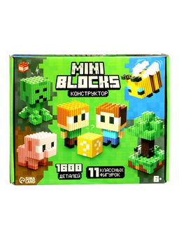 UNICON Конструктор "Mini Blocks", мой мир