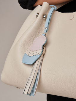 Кожаная сумка Vasilisa DBR 31210 светлый крем  фото 9