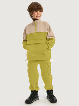 Костюм 7т11926 салат/беж